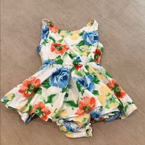 Little Minis Floral Kids Romper
